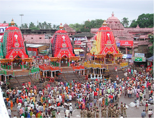 Ratha Yatra in Puri, India